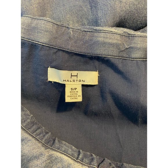 H by Halston off shoulder denim Dress size S - Picture 8 of 9